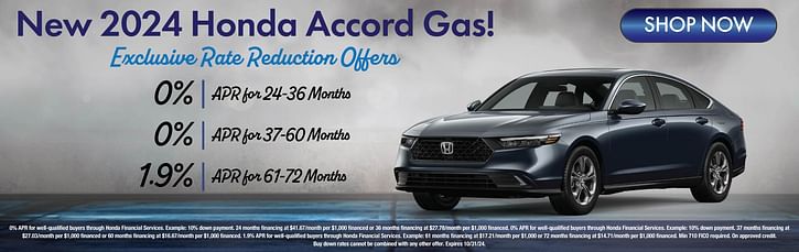 New 2024 Honda Accord Gas