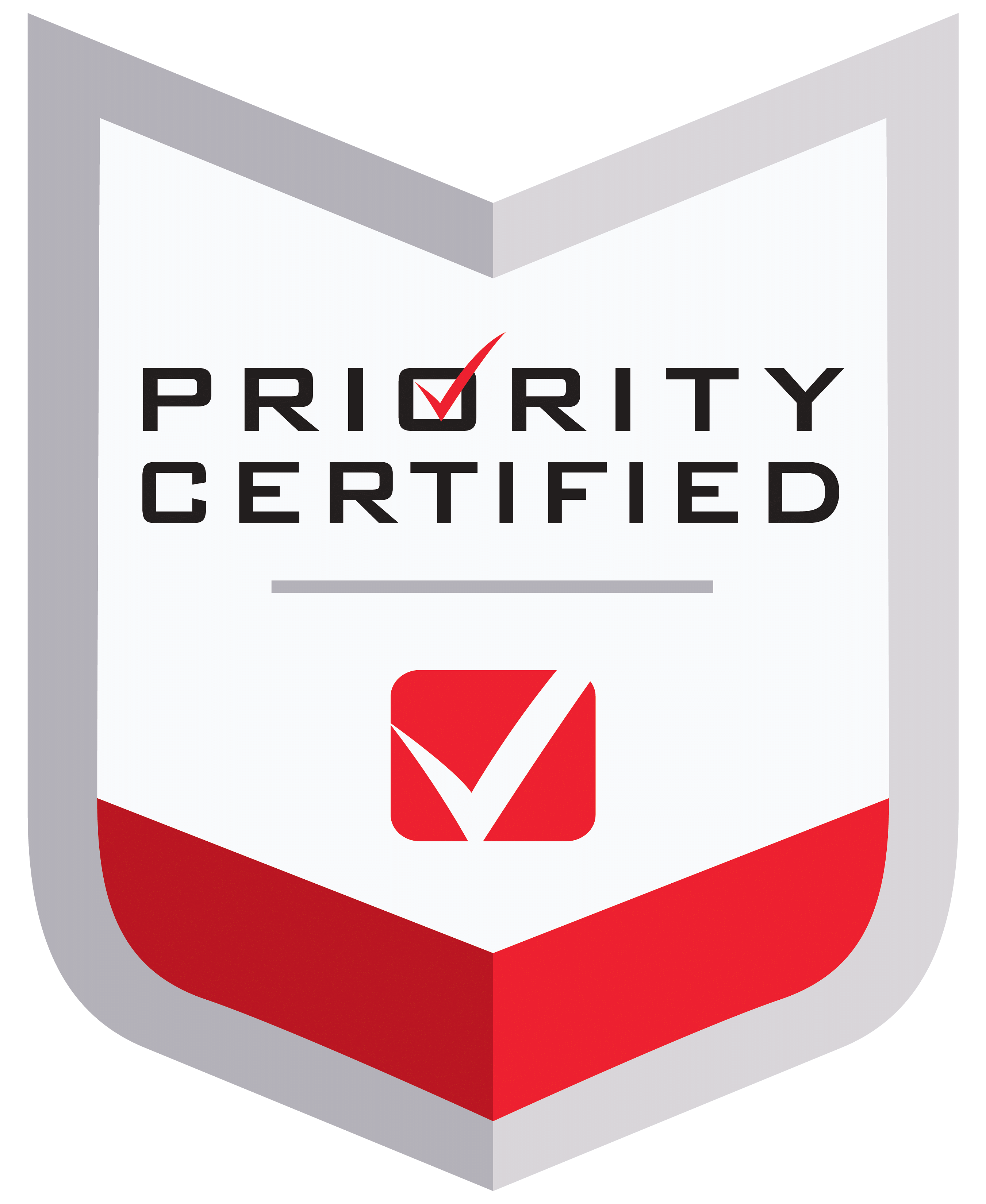 Priority Certified Badge logo