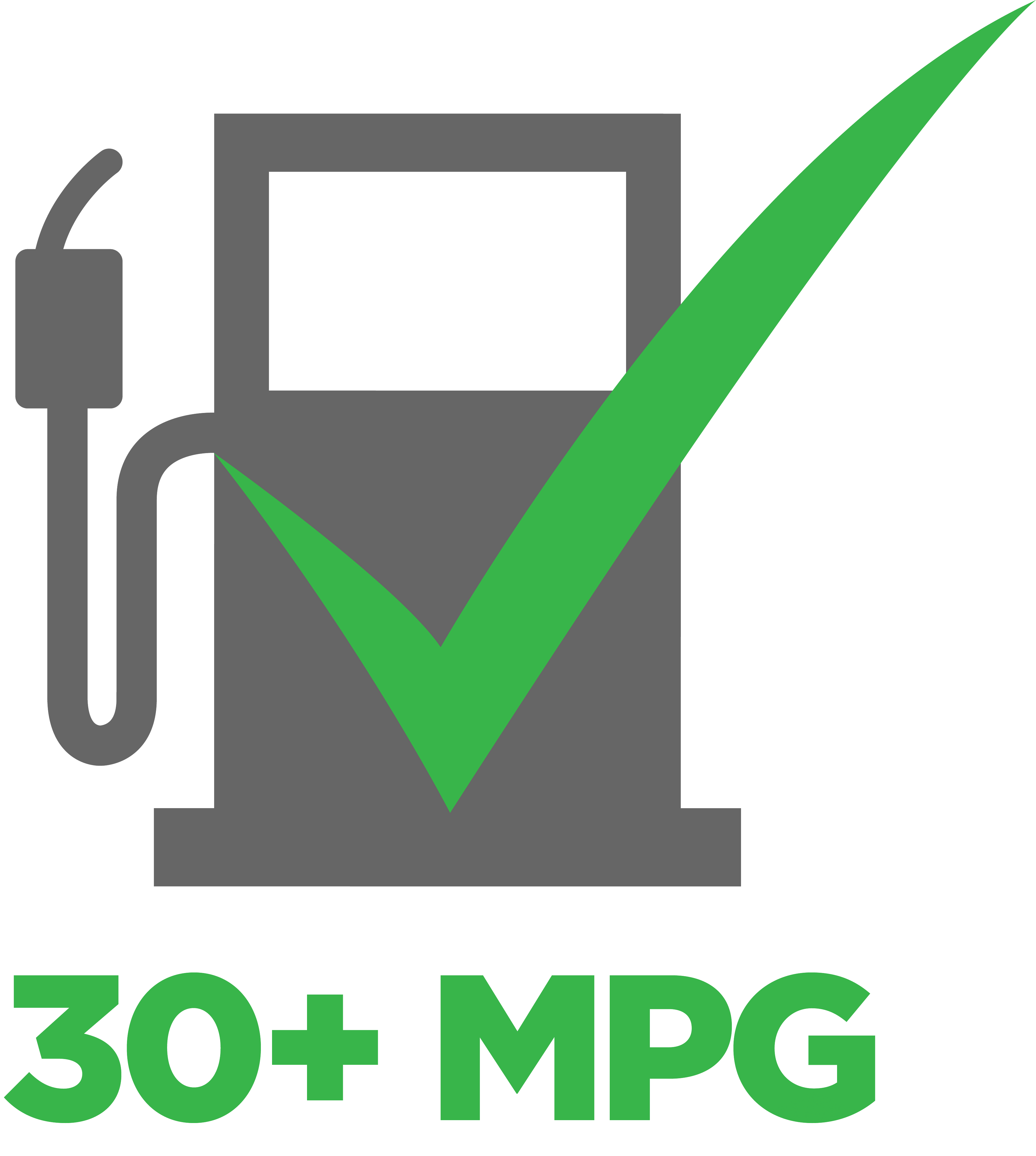 Fuel Economy 30+ Mpg Icon