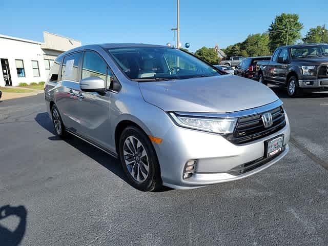 Used 2021 Honda Odyssey EX-L with VIN 5FNRL6H71MB024446 for sale in Roanoke, VA